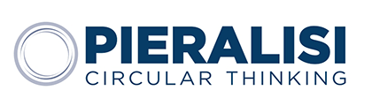Το λογότυπο της εταιρείας PIERALISI CIRCULAR THINKING