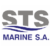 Το λογότυπο της εταιρείας STS MARINES.A.